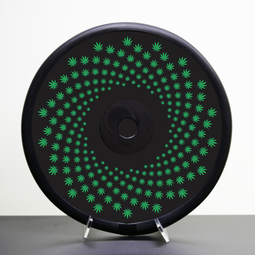 Sweet Leaf Spiral - 6” Effects Wheel Magnetic