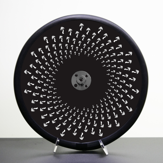 Mushroom Spiral - 6” Effects Wheel Screw Fit