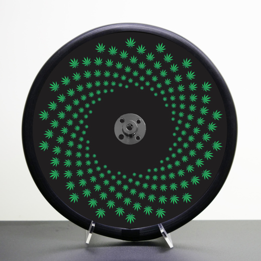 Sweet Leaf Spiral - 6” Effects Wheel Screw Fit